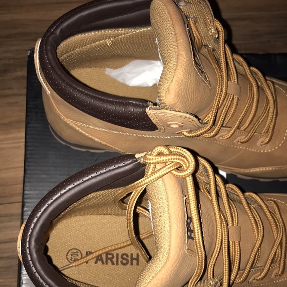 Parish light brown Worth boots size 10.5 NWT - Picture 5 of 8